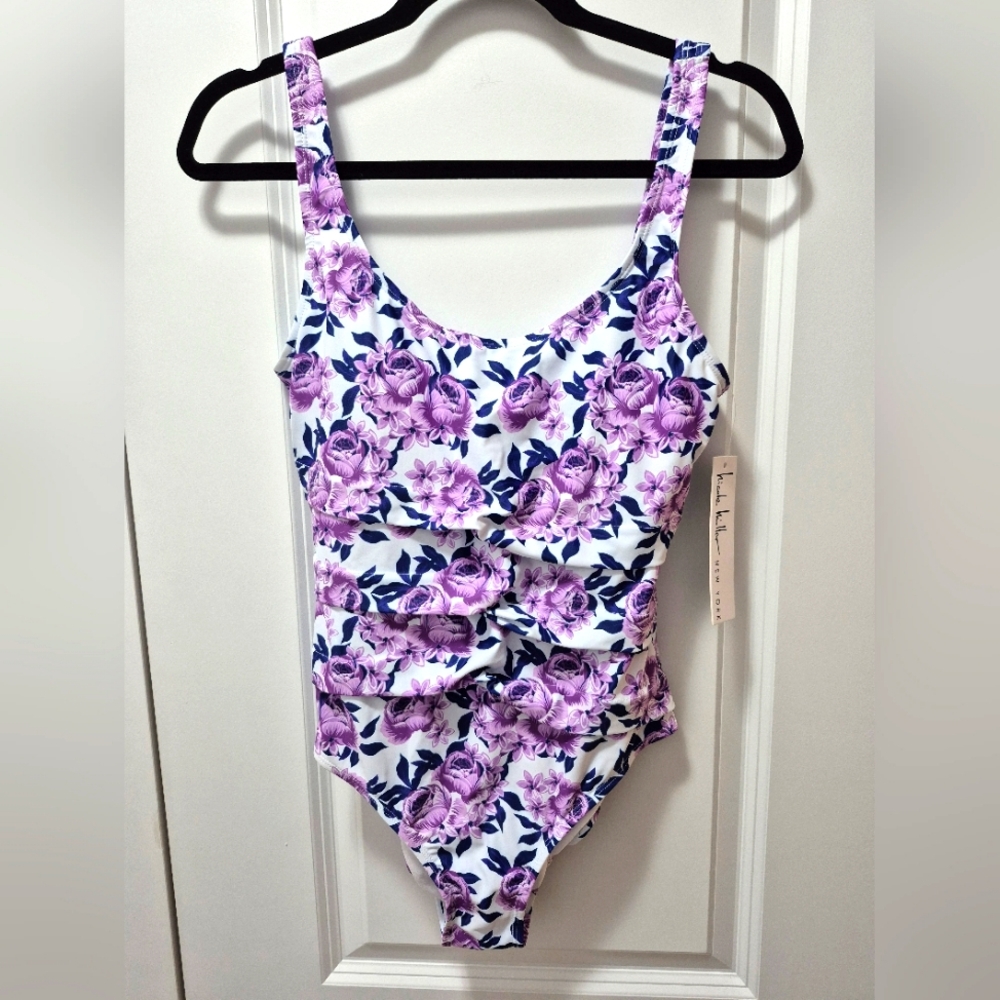 NWT Nicole Miller one-piece swimsuit, Medium